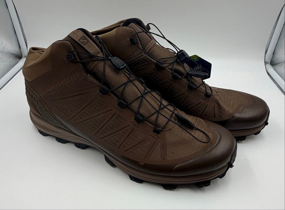 Salomon Speed Assault 379499 Mens 14 Brown Tactical Hiking Shoes NWT